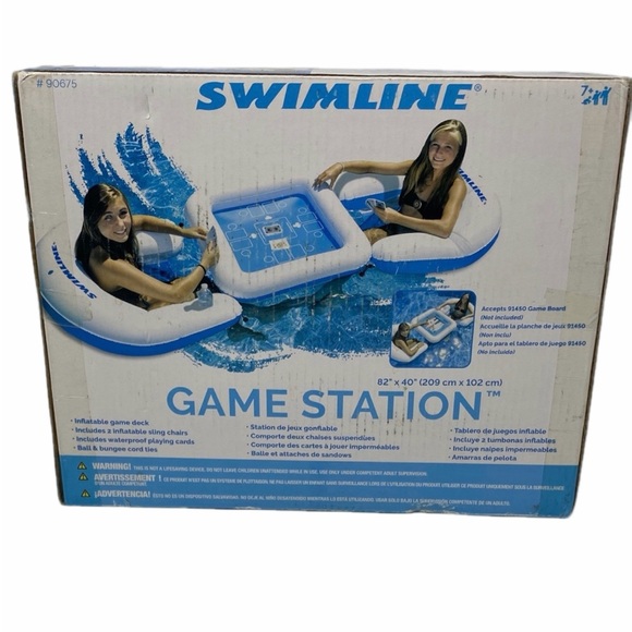 swimline | Other | Swimline Game Station Inflatable Pool Float | Poshmark
